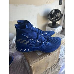 Adidas Blue Basketball Shoes High‎ Top Size 13 Bishop O’Connell Edition